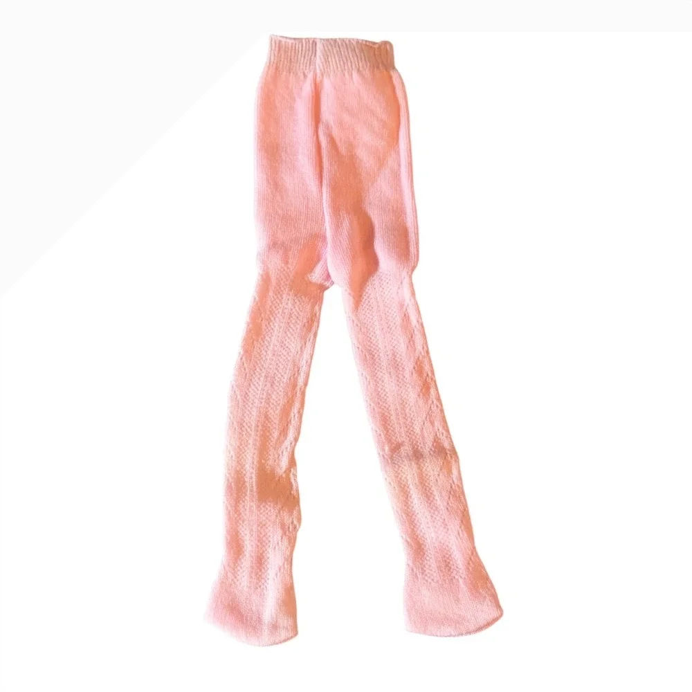 Vintage Playhouse Collection Pink Doll Tights Knit Hosiery Dollmaking 8